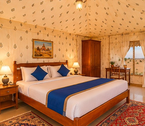 Super Deluxe Swiss Tent Interior